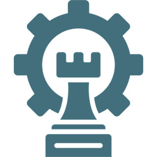 Engineering and chess integration logo
